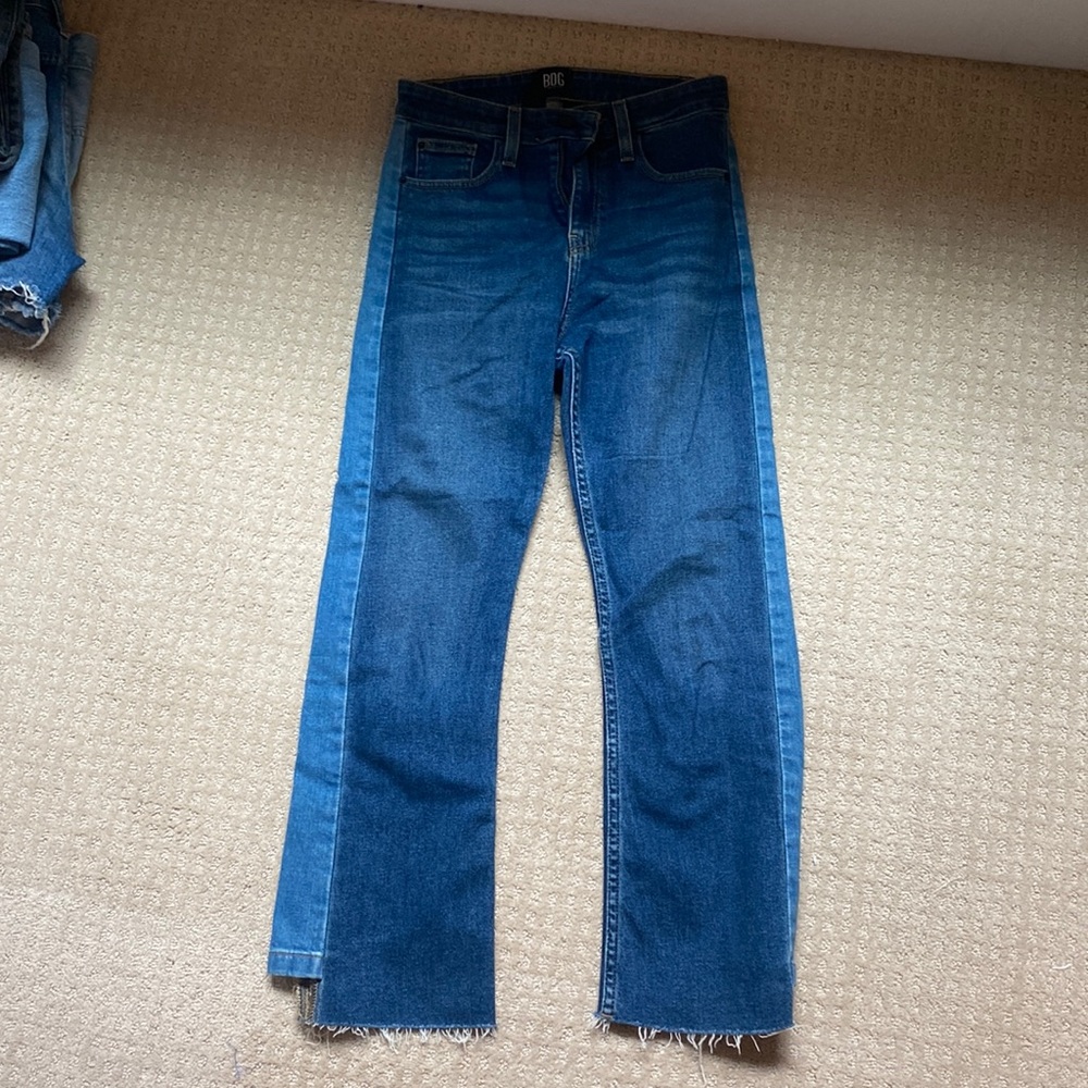 BDG urban outfitters high rise kick flare crop jeans